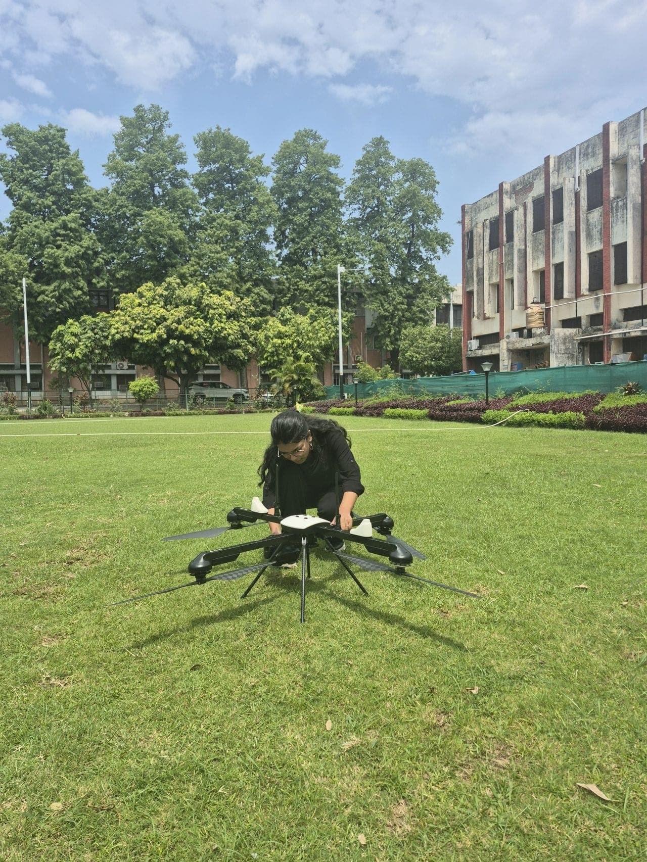 IIT Roorkee UAV & GNSS Field Work